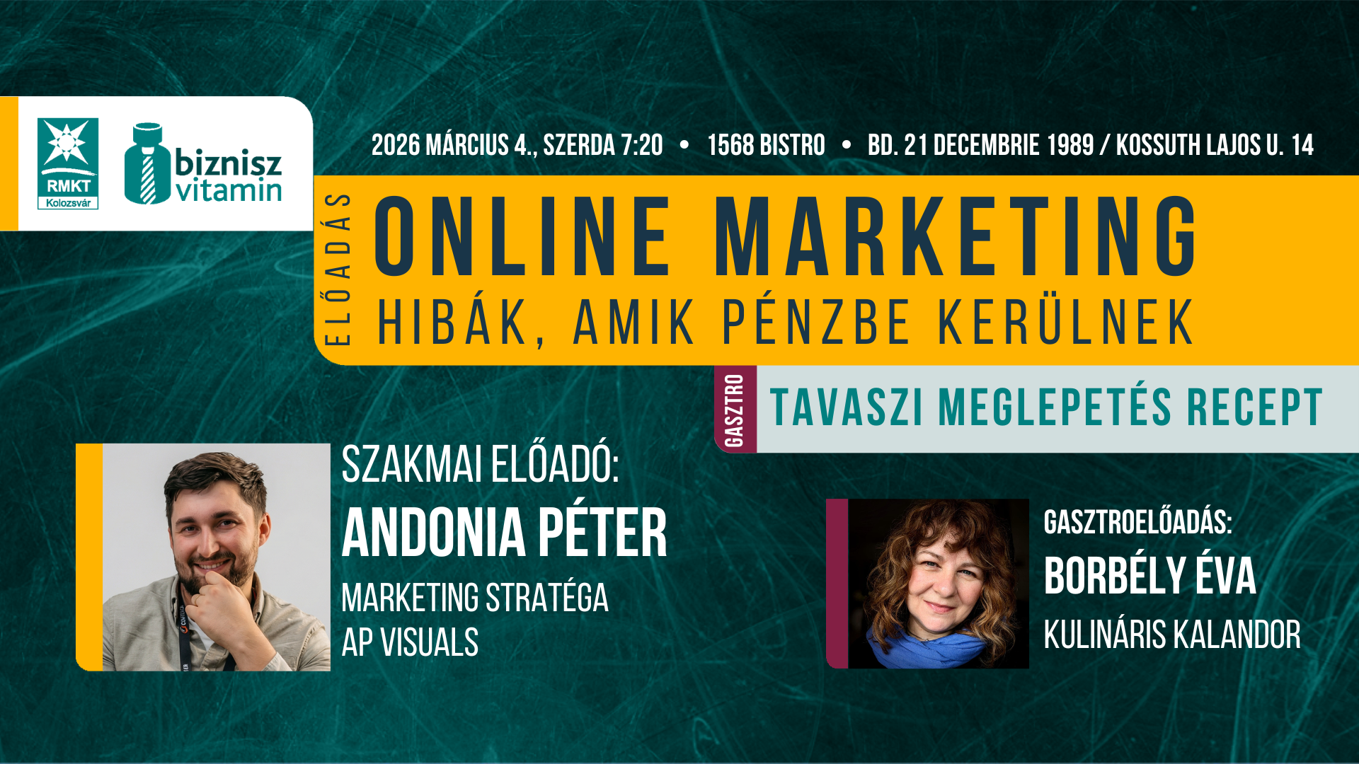 RMKT Kolozsvár BV MÁRCIUS 2026