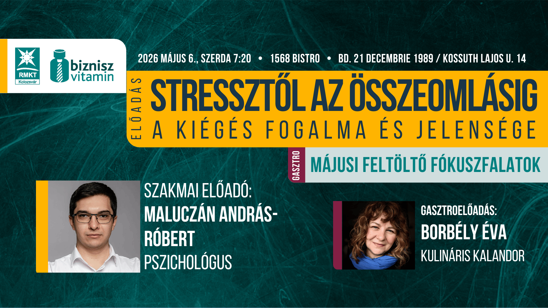 RMKT Kolozsvár Májusi BV 2026